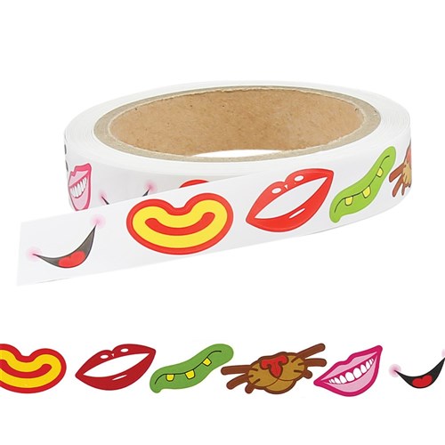 Mouth Stickers - Pack of 600