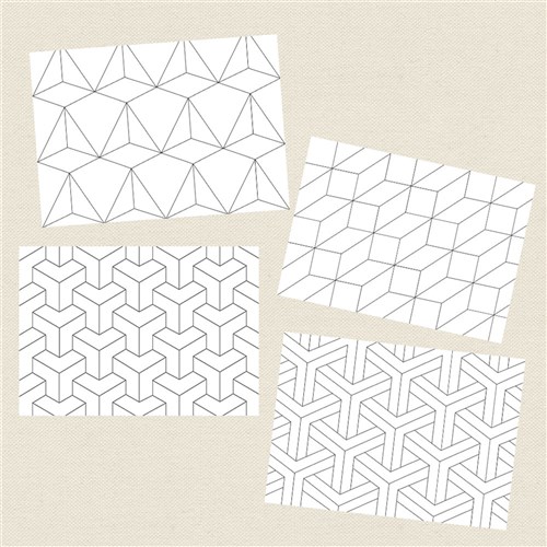 Optical Illusions Sand Art Sheets - Pack of 20
