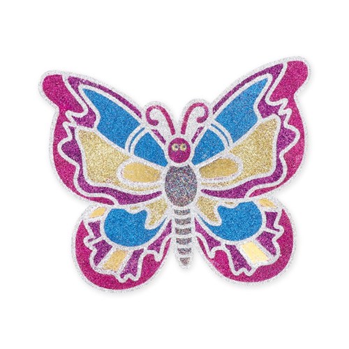 Giant Butterfly Sticky Art Shapes - Pack of 20