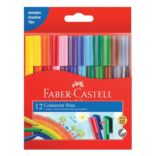 Faber-Castell Connector Pens - Pack of 12