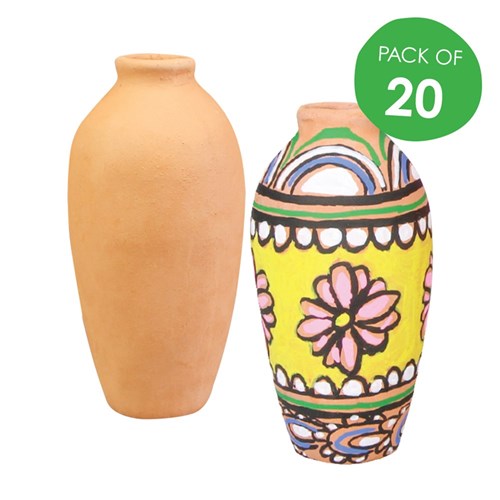 Terracotta Vase - Pack of 20