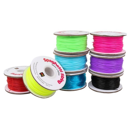 EC Spaghetti String - 60 Metres - Set of 8 Colours