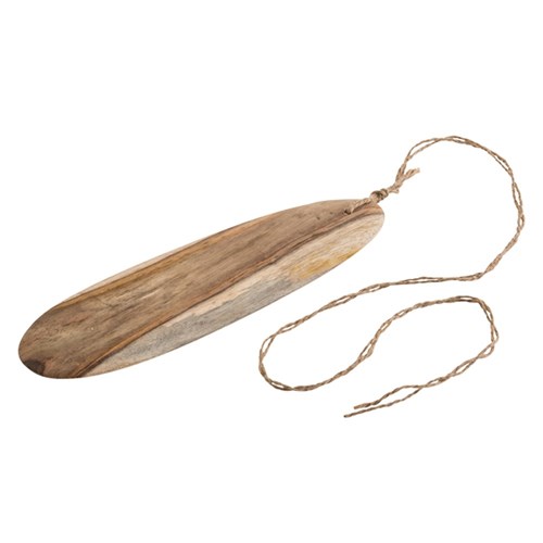 Indigenous Wooden Bullroarer - 23cm