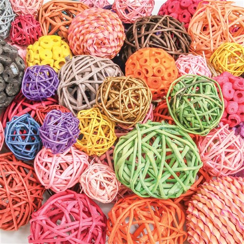 Botanicals Ball Pack - Assorted - Pack of 100