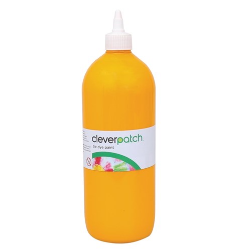 CleverPatch Tie Dye Paint - Golden Yellow - 1 Litre