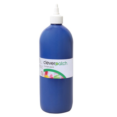 CleverPatch Tie Dye Paint - Basic Blue - 1 Litre