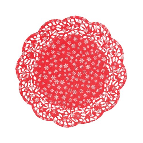 Christmas Doilies - Snowflake - Pack of 50