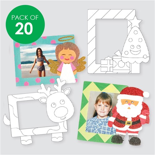 Christmas Sand Art Frames - Pack of 20