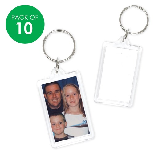 Key Tags - Rectangle - Pack of 10