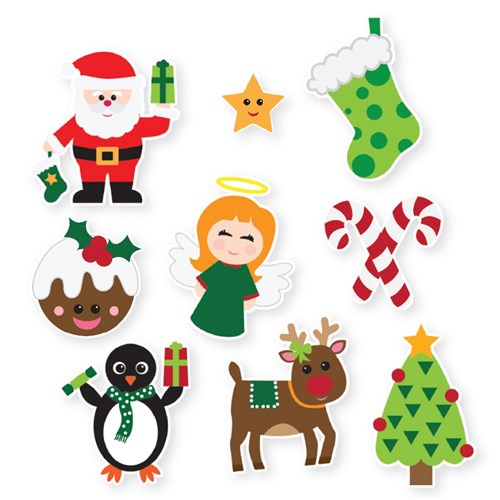 Christmas Stickers - Pack of 250