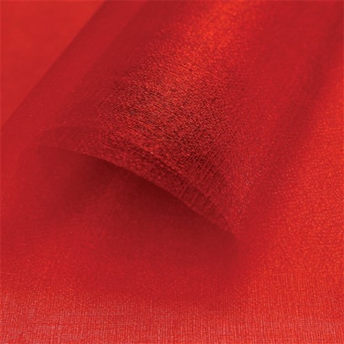Organza Roll - Red - 10 Metres