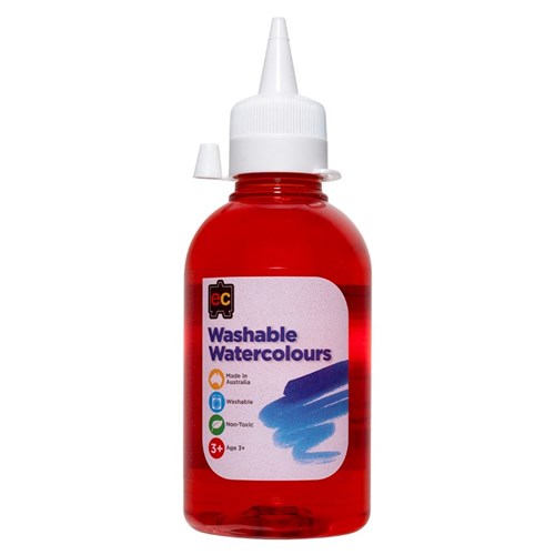 EC Liquid Watercolour - Red - 250ml