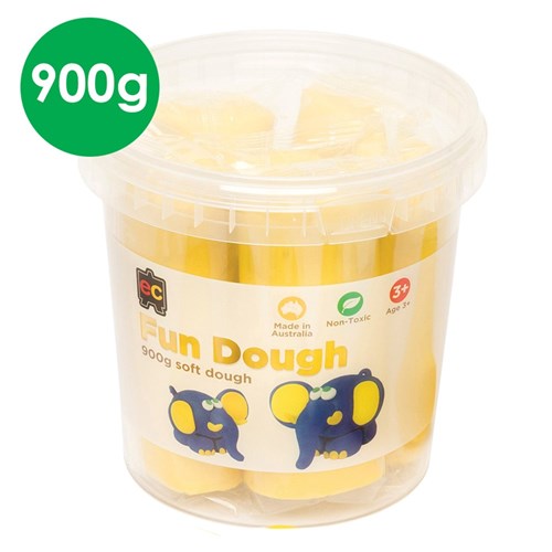 EC Fun Dough - Yellow - 900g Tub