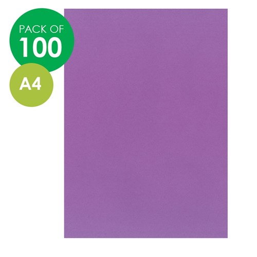 CleverPatch Cover Paper - A4 - Purple - Pack of 100