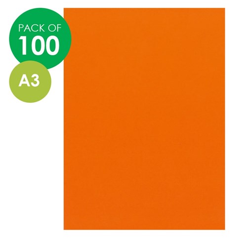 CleverPatch Cover Paper - A3 - Orange - Pack of 100