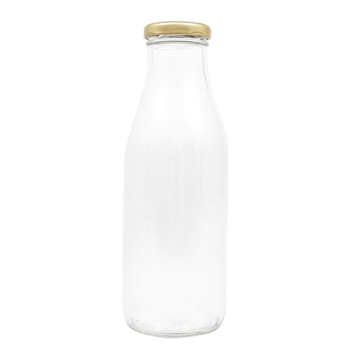 Glass Milk Bottle - 500ml