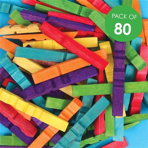 Half Peg Segments - Coloured - Pack of 80
