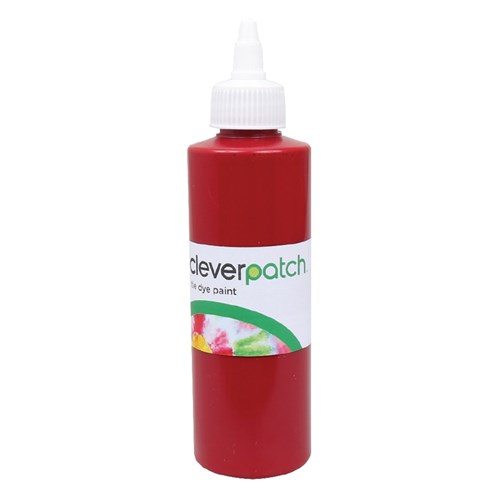 CleverPatch Tie Dye Paint - Mid Red - 250ml