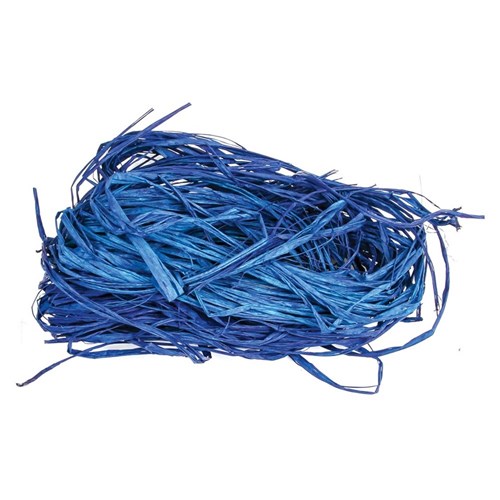 Natural Raffia - Blue - 25g Pack