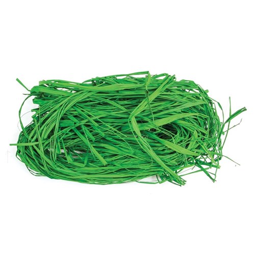 Natural Raffia - Dark Green - 25g Pack