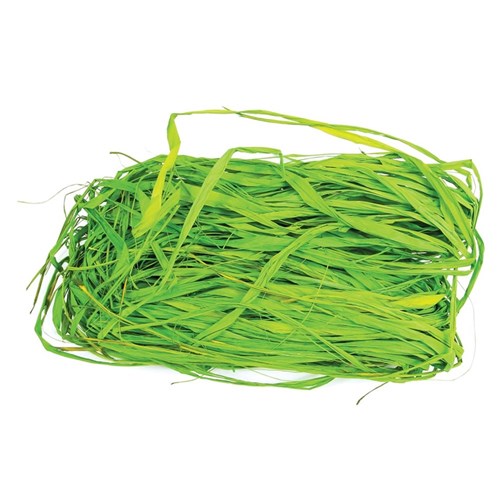 Natural Raffia - Lime - 25g Pack