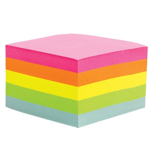 Sticky Notes - Fluoro -  Pack of 500