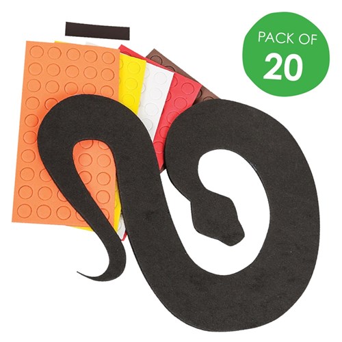 Foam Australian Animal Mosaics CleverKit Multi Pack - Pack of 20