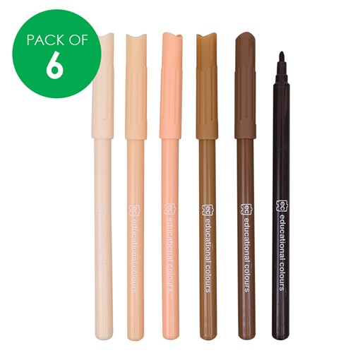 EC Master Markers - Skin Tones - Pack of 6