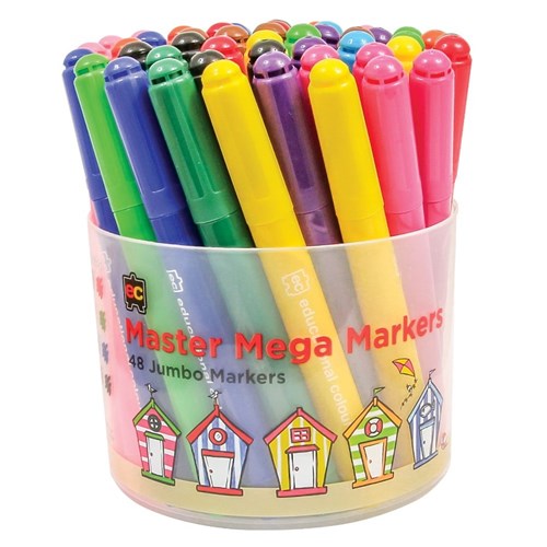 EC Master Mega Markers - Pack of 48
