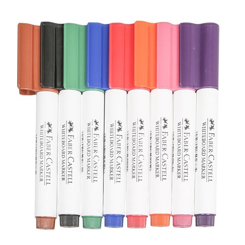 Faber-Castell Whiteboard Connector Pens - Pack of 8