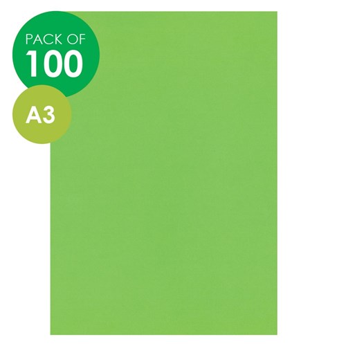 CleverPatch Cardboard - Green - A3 - Pack of 100