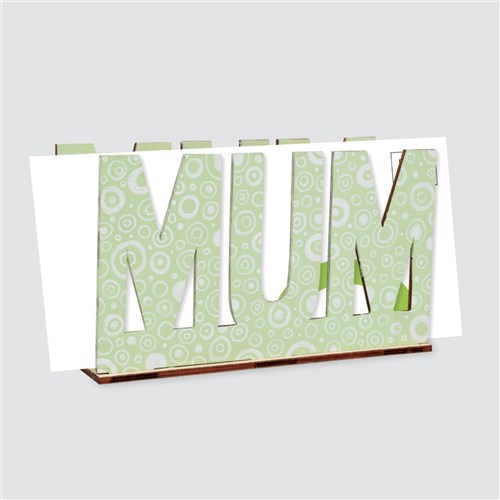 Wooden MUM Letter Holders - Pack of 10