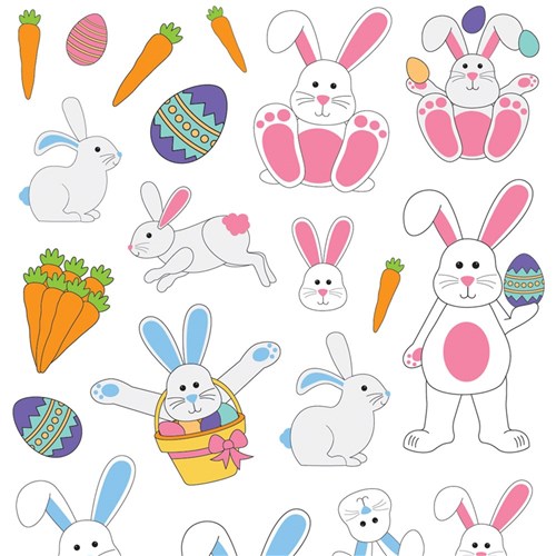 Easter Stickers - Pack of 240