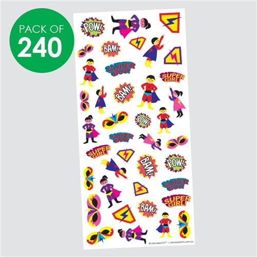 Super Hero Stickers - Pack of 240