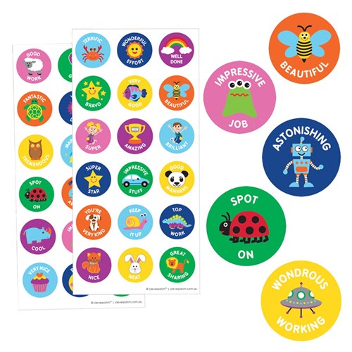 Merit Stickers - Pack of 108