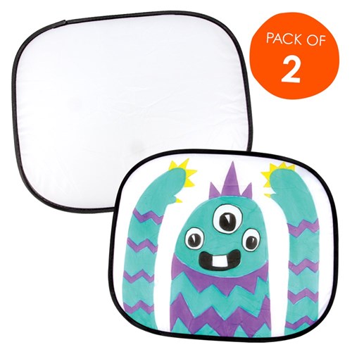 Fabric Car Sunshades - Pack of 2