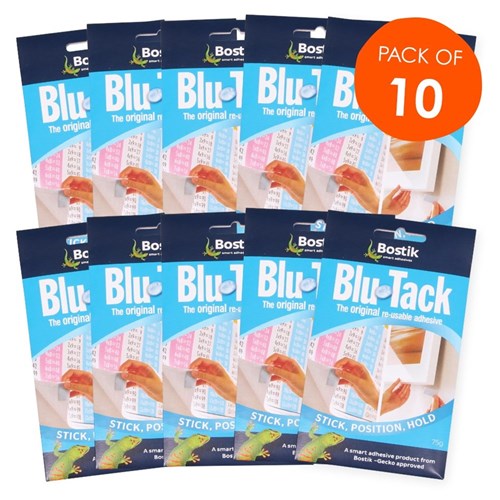 Blu-Tack - 75g - Pack of 10