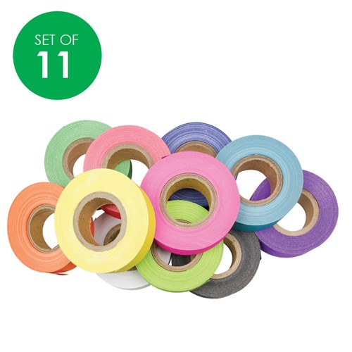 Rainbow Stripping Roll - Set of 11 Colours