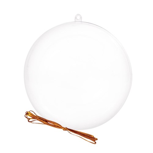 Plastic Construct a Bauble  - 10cm - Pack of 10