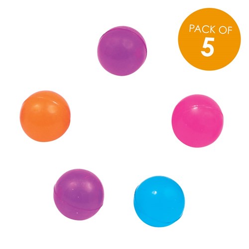 Moon Ball High Bounce Balls - Pack of 5