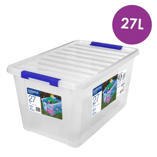 27L Storage Bin & Lid