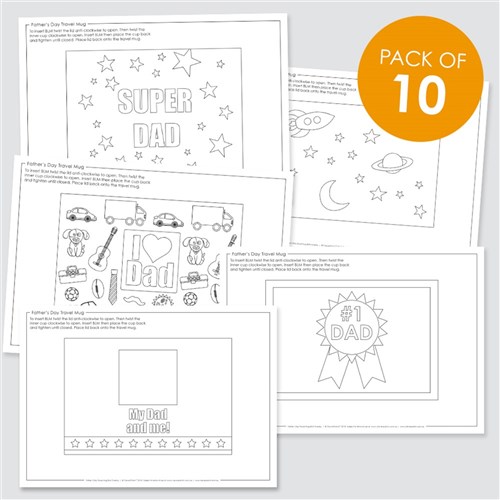 Design a Travel Mug - Father