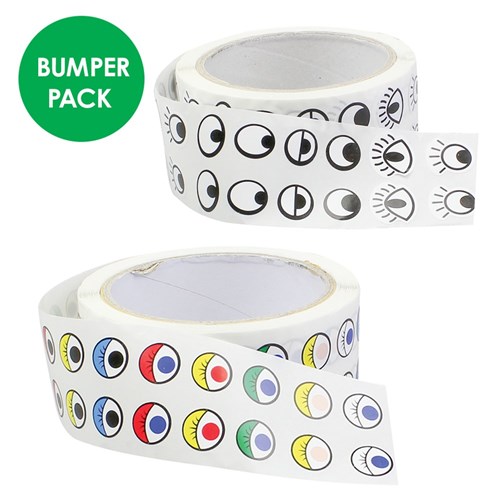 Eye Stickers - Bumper Pack of 4,000