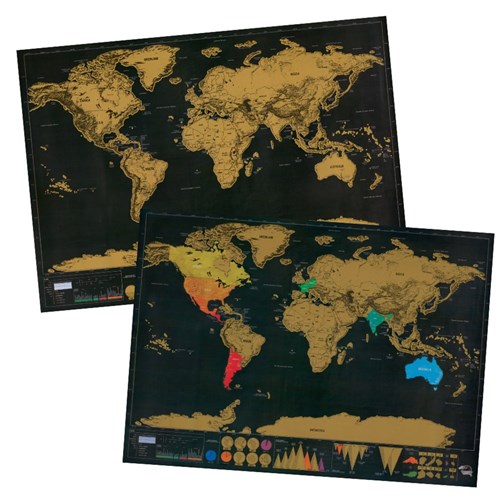 Scratch Map - Each