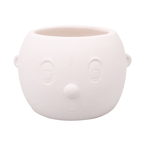 Ceramic Head Flowerpot - Each