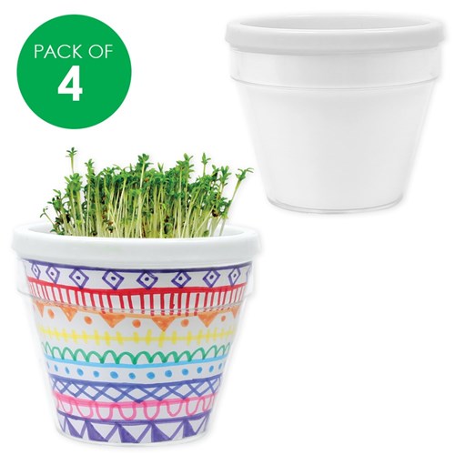 Design a Flowerpot - Pack of 4