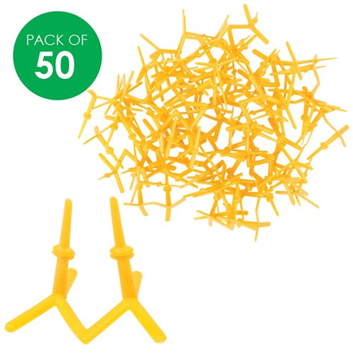 Plastic Chicken Feet - Pack of 50