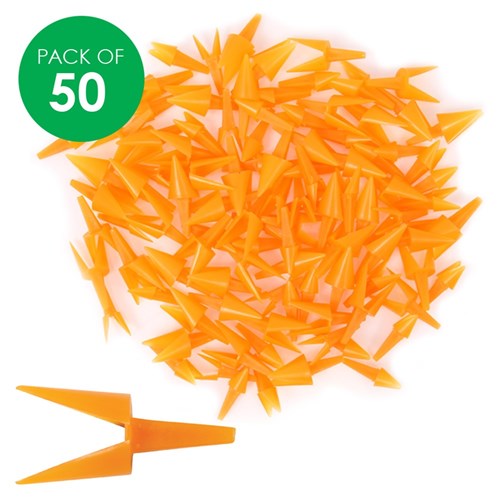 Plastic Chicken Beaks - Pack of 50