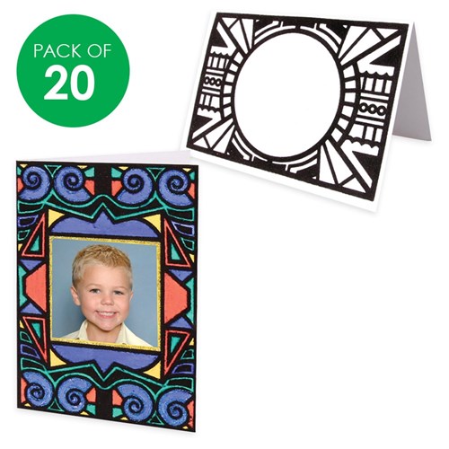 Fuzzy Art Greeting Cards - Pack of 20