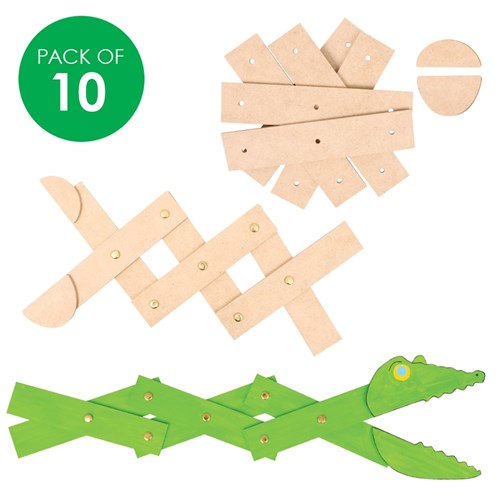Wooden Extending Jaws - Pack of 10